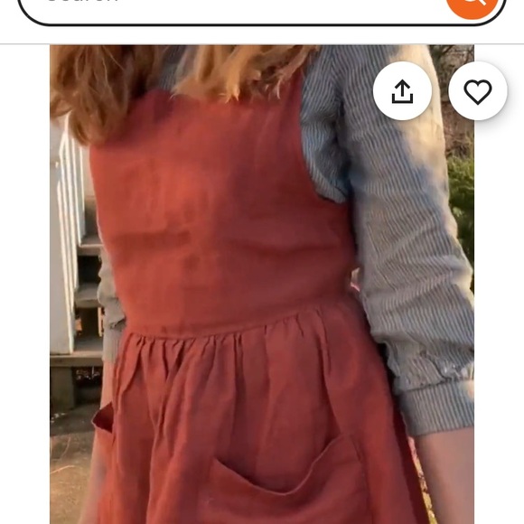 Little cottonwood style pinefore dress - Picture 6 of 6